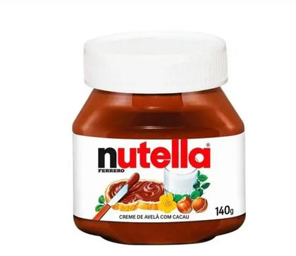 Imagem de Kit 10 Potes de Creme De Avelã Com Cacau 140g Nutella