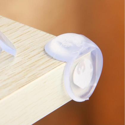 Imagem de Kit 10 Protetor De Quina Mesa Canto Protecao Bebe Cantoneira