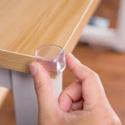 Imagem de Kit 10 Protetor De Quina Mesa Canto Protecao Bebe Cantoneira