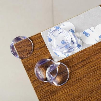 Imagem de Kit 10 Protetor De Quina Mesa Canto Protecao Bebe Cantoneira