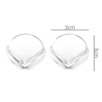 Imagem de Kit 10 Protetor De Quina Mesa Canto Protecao Bebe Cantoneira