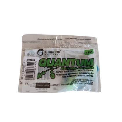 Imagem de Kit 10 Protetores Auditivos Quantum Auricular com Cordão