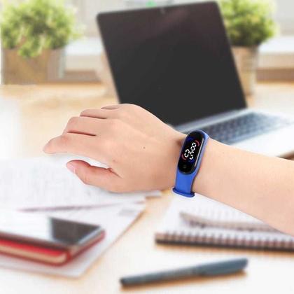 Imagem de Kit 10 Relogio Bracelete Pulseira Digital Led M6/m8 Revenda