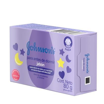 Imagem de Kit 10 Sabonetes Barra Hora Do Sono Johnson's Baby 80g
