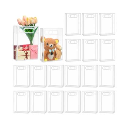 Imagem de Kit 10 Sacolas Plástica Para Presente Com Borda Design