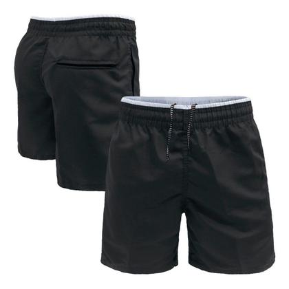 Imagem de Kit 10 Short Masculino Liso Caminhada Treino Atacado Moda Praia Treino Academia Tactel