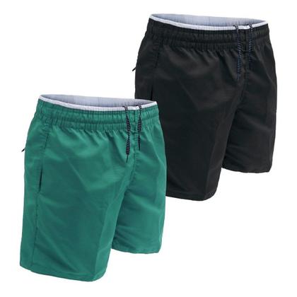 Imagem de Kit 10 Short Masculino Liso Caminhada Treino Atacado Moda Praia Treino Academia Tactel