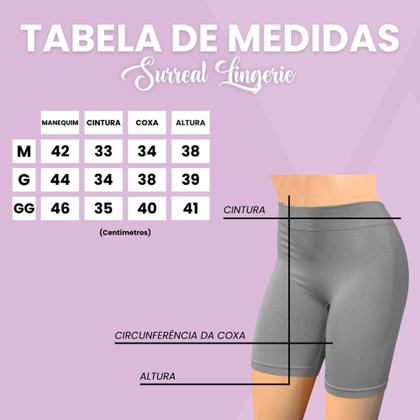 Imagem de Kit 10 Shorts Lingerie Anagua Longos Segunda Pele Sem Costura Confortável Sexy Roupa Íntima Feminina