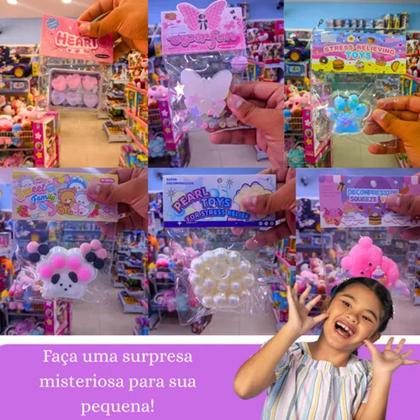 Imagem de Kit 10 Squishy Taba Brinquedo Anti-stress Squish Variados