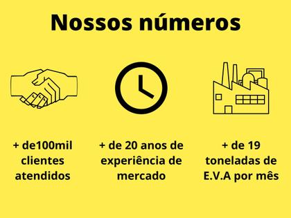 Imagem de Kit 10 Step academia e ginástica em eva