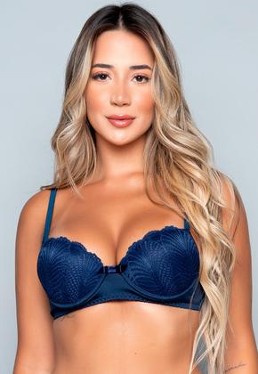 Imagem de Kit 10 Sutiãs Com Aro Vekyo Bojo e Renda Básico Feminino Roupa Íntima