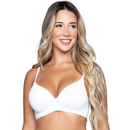 Imagem de Kit 10 Sutiãs com Bojo Bella Fiore Modas Molinho Flex sem Arco Soft Roupa Íntima