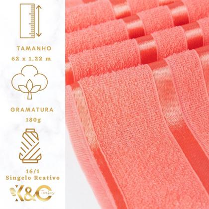 Imagem de Kit 10 Toalhas De Banho Lyra 100% Algodão