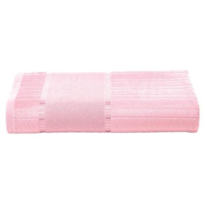 Imagem de Kit 10 Toalhas Velour Bella Pra Bordar Lavabo cor Rosa