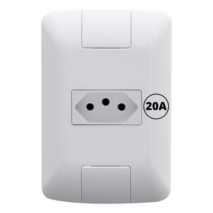 Imagem de Kit 10 Tomada Simples 20a- Tramontina Aria