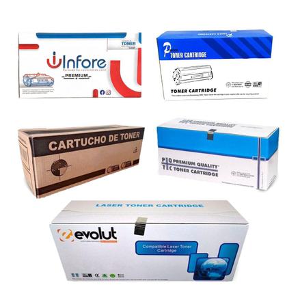 Imagem de Kit 10 Toner Compatível CE285A  Ce285a cb435a cb436a P1102w M1132 M1210 M1212 M1210