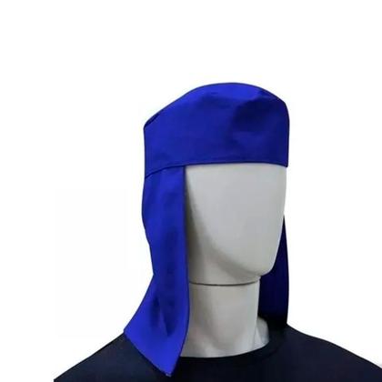 Imagem de Kit 10 Touca Brim Soldador Tipo Árabe Azul Ths