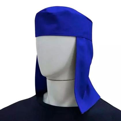 Imagem de Kit 10 Touca Brim Soldador Tipo Árabe Azul Ths