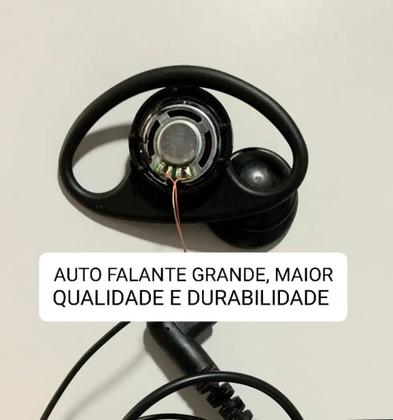 Imagem de kit 10 un Fone de Ouvido com Ptt microfone de Lapela para radio Ht Baofeng Bf 777s BF777 Uv5r Uv5ra Uv6r Tipo D promoção