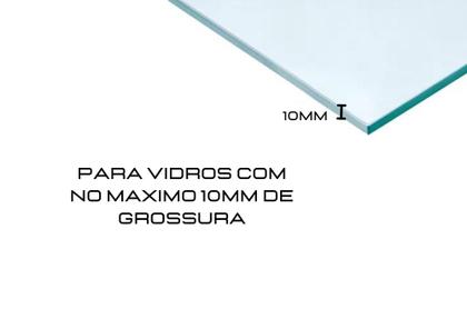 Imagem de Kit 10 Und. Coluna Torre Inox Guarda Corpo Pinça Sacada Piscina P/ Vidro Polido, Base Quadrada