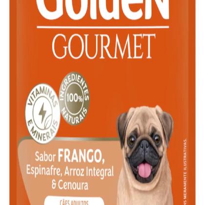 Imagem de Kit 10 und Golden Gourmet Cães Ad Pequeno Porte Frango 85g