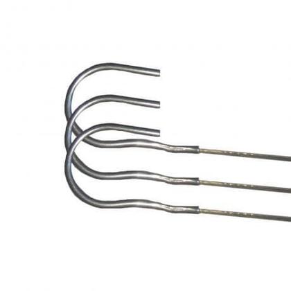 Imagem de KIT 10 unid. - Cabo De Aço 60 cm Corrente De Vasos Plastico Ceramica