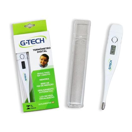 Imagem de KIT 10 Unid. Termômetro Clínico Digital TH1027 - G-TECH 