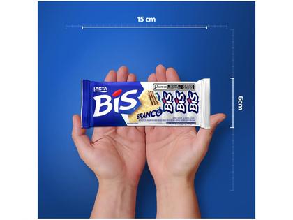 Imagem de Kit 10 Unidades Chocolate Bis Branco 100,8g Cada