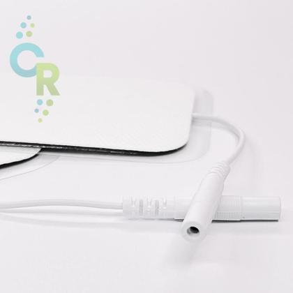 Imagem de Kit 10 unidades Eletrodo Auto Adesivo Fisioterapia 5x9 Cm