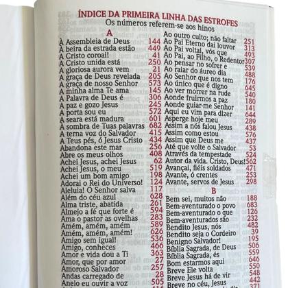 Imagem de Kit 10 unidades harpa avivada e corinhos brochura pequena letra maior leão preta e prata