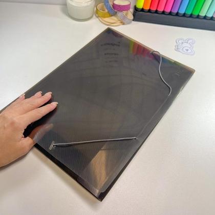 Imagem de Kit 10 Unidades Pasta Aba com Elástico Documento Ofício A4 DAC