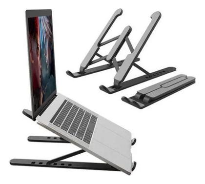 Imagem de Kit 10 Unidades Suporte Ergonômico Noteboo/tablet Dobrável