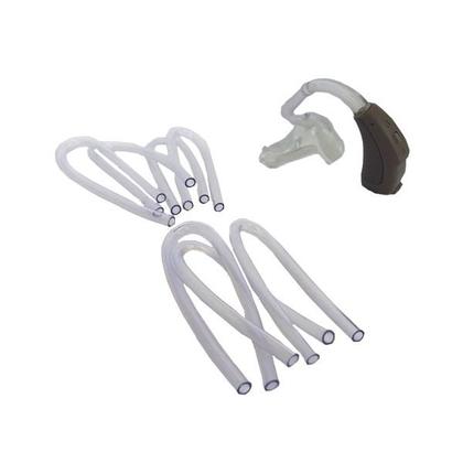 Imagem de Kit 10 unidades - tubo silicone para molde de aparelho auditivo