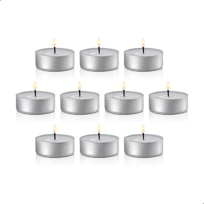 Imagem de Kit 10 Velas Rechaud Decoração Festas Casamento Lamparina Dia dos Namorados