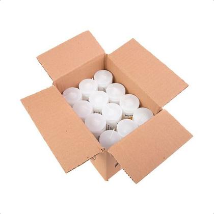 Imagem de Kit 10 Velas Votiva 7 Dias Branco 210g Parafina Pura