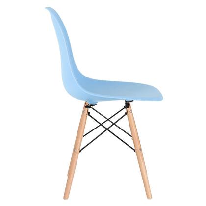 Imagem de KIT - 10 x cadeiras Charles Eames Eiffel DSW - Base de madeira clara