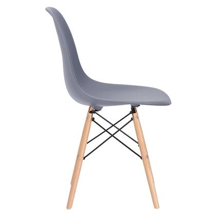 Imagem de KIT - 10 x cadeiras Charles Eames Eiffel DSW - Base de madeira clara