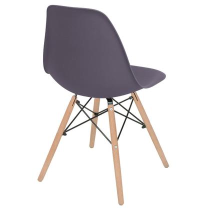Imagem de KIT - 10 x cadeiras Charles Eames Eiffel DSW - Base de madeira clara