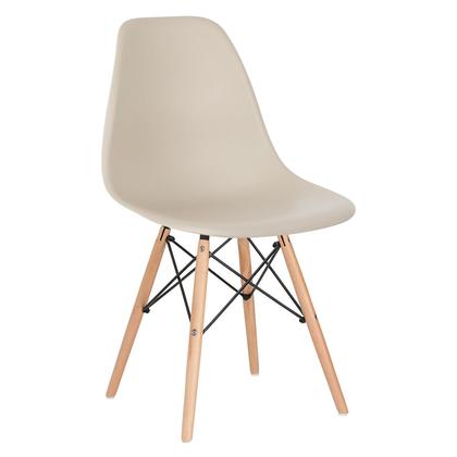 Imagem de KIT - 10 x cadeiras Charles Eames Eiffel DSW - Base de madeira clara