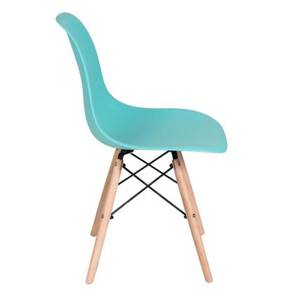 Imagem de KIT - 10 x cadeiras Charles Eames Eiffel DSW - Base de madeira clara