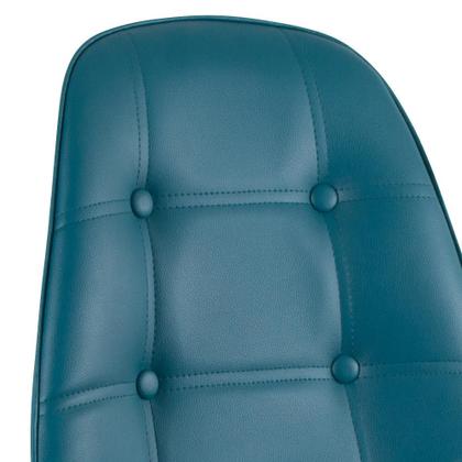 Imagem de KIT - 10 x cadeiras estofadas Eames Eiffel Botonê - Base de madeira clara