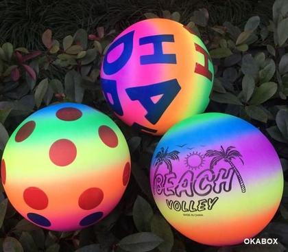 Imagem de Kit 100 Bola Vinil Infantil Colorida dente de leite + Bomba inflar