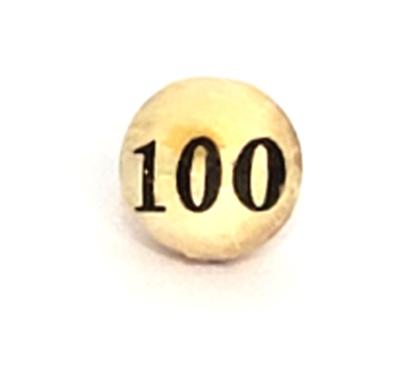 Imagem de Kit 100 Bolas de Bingo Numeradas do 01 à 100 (16mm - 1,6cm)