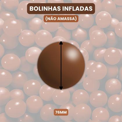 Imagem de Kit 100 Bolinhas para Piscina Infantil  Coloridas, Resistentes, Não Amassam