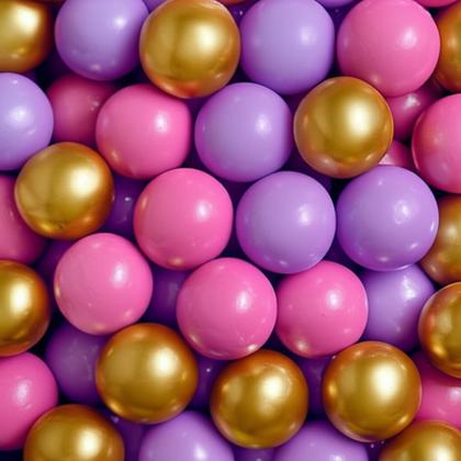 Imagem de Kit 100 Bolinhas Piscina Decoração Festa 3 Cores Coloridas