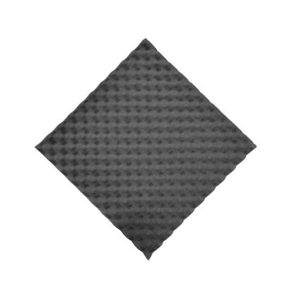 Imagem de Kit 100 Espuma Painel Placa Acústica Antichamas Isolamento Absorve De Som Caixa de Ovo 50x50x2cm