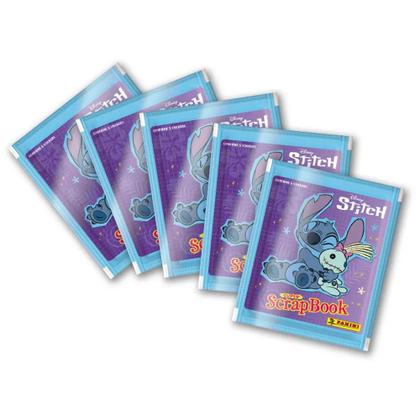 Imagem de Kit 100 Figurinhas Disney Stitch Super ScrapBook 2025 (20 Envelopes)