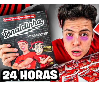 Imagem de Kit 100 Figurinhas Do Álbum Enaldinho Lenda Internet 20 Env