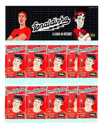 Imagem de Kit 100 Figurinhas Do Álbum Enaldinho Lenda Internet 20 Env