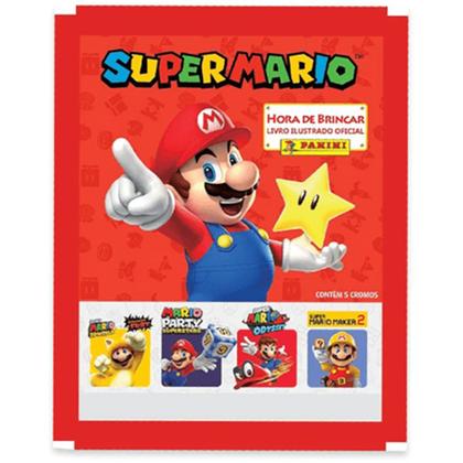 Imagem de Kit 100 Figurinhas Do Álbum Super Mario 2025 (20 Envelopes)
